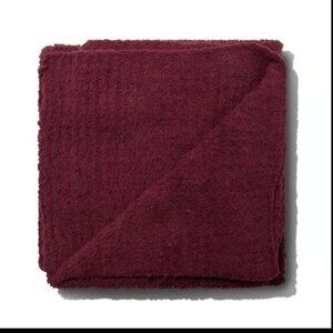 Sunday Citizen Snug Lap Throw 60" x 48" in Cherry Lacquer / Burgundy